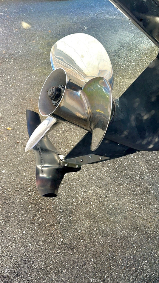 ⚓ Hydro Shield testet på norsk båt, Raskere planing, tryggere propell